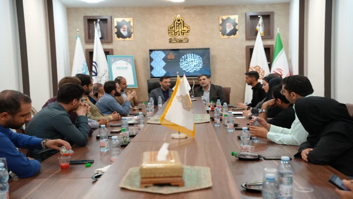 ایران یاران جوان اصفهان میزبان مدیران خبرگزاری برنا و مسئولان استانی شد