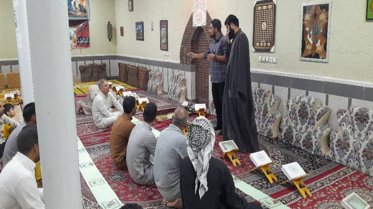 حضور دبیر شبکه ایران یاران جوان خوزستان در منطقه عین‌دو اهواز