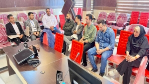 نشست دبیر شبکه ایران یاران جوان استان مازندران با اعضای کمیته شهرستان بابلسر